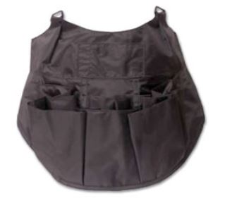 Change Aprons: Black Nylon with Six Pockets